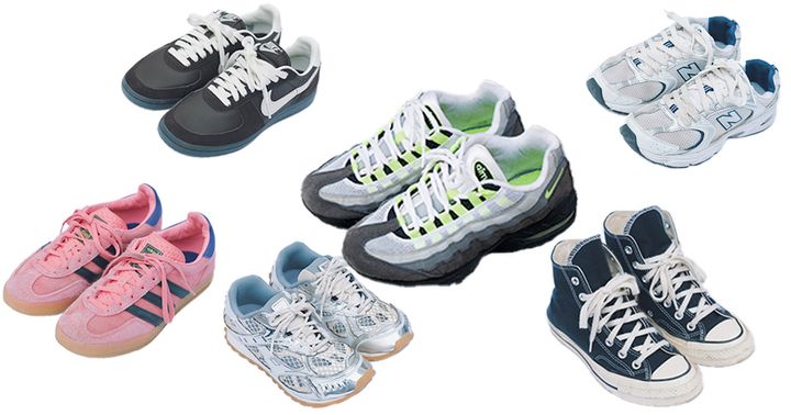 カジュアル上手な読者の私物スニーカー6足