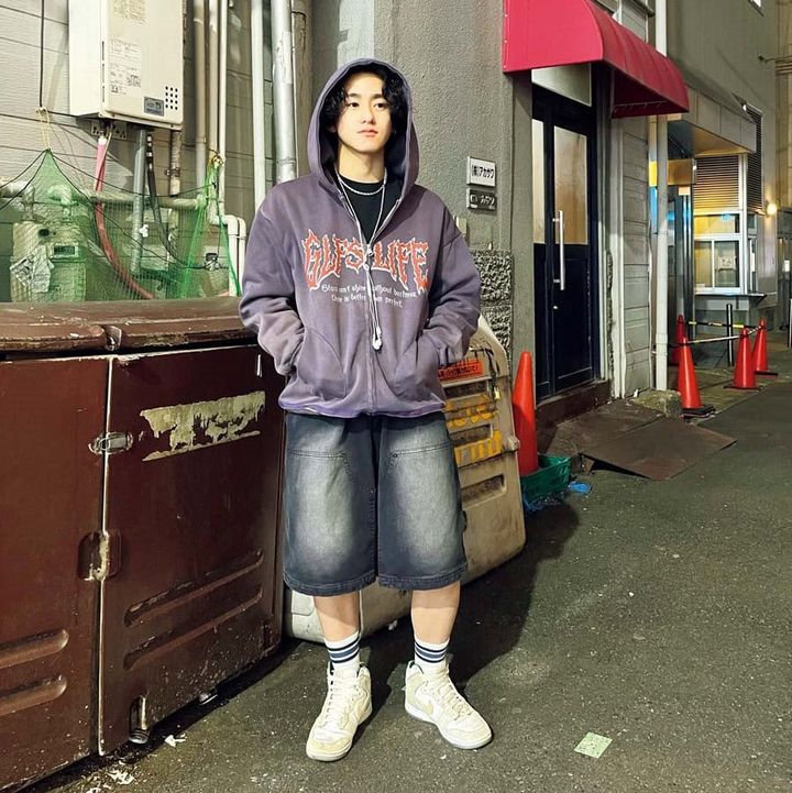 【SNAP】足元が目立つようハーフパンツをチョイス！金子悠峨さん