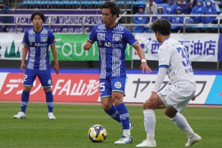 古巣大分にキャリアハイ4得点目！J2モンテディオ山形MF國分伸太郎「いままでやってきたことが結果につながっている」と反撃ののろしを上げる