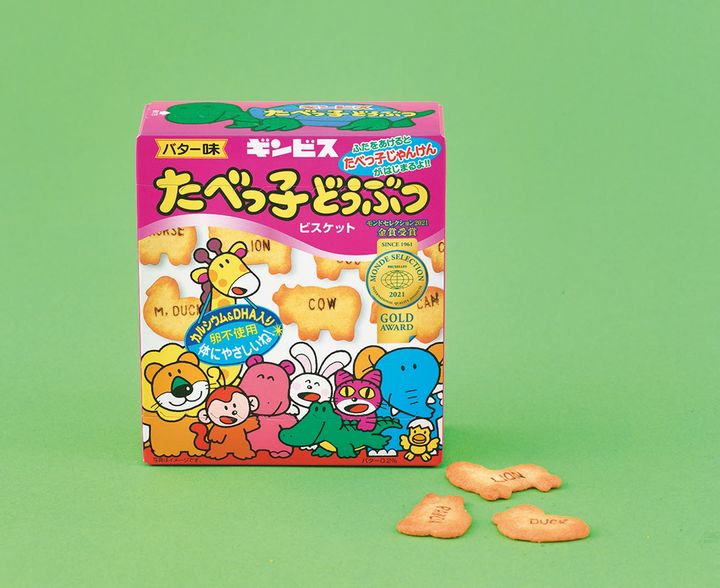 原点にして大定番。「たべっ子どうぶつ バター味」