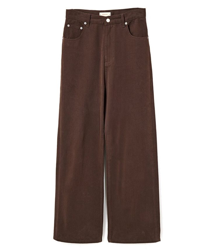 ブラウンデニムパンツ