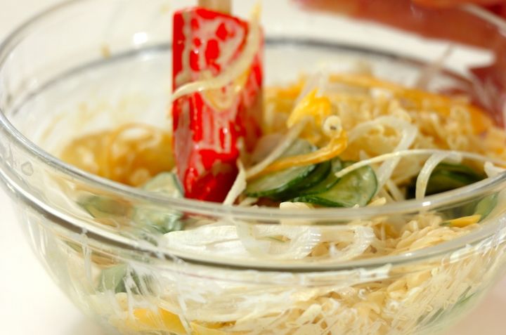 パスタサラダの作り方2