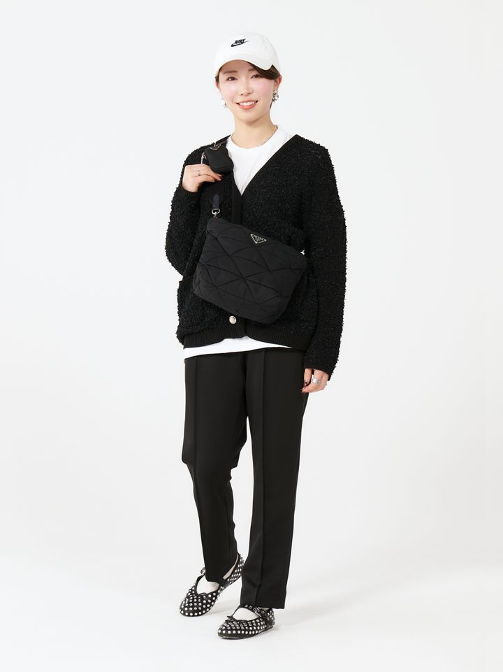 クラウドチームVERY髙橋香穂の春のカーディガンコーデ