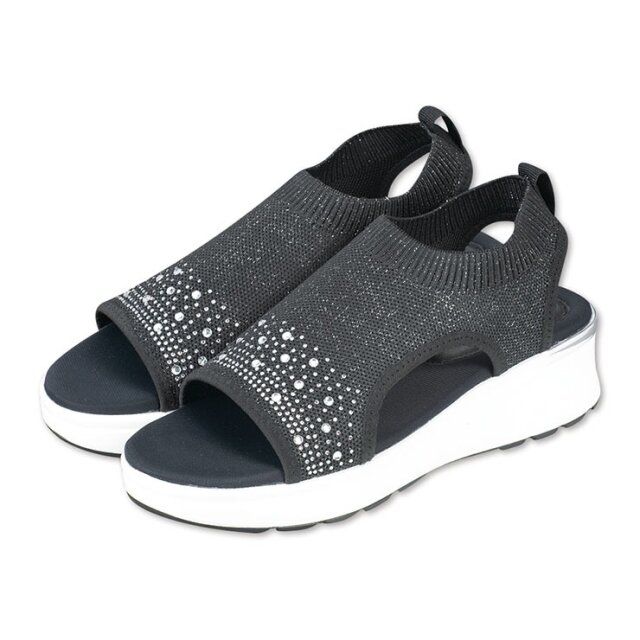 2025春夏しまむらレディースコラボニットサンダル