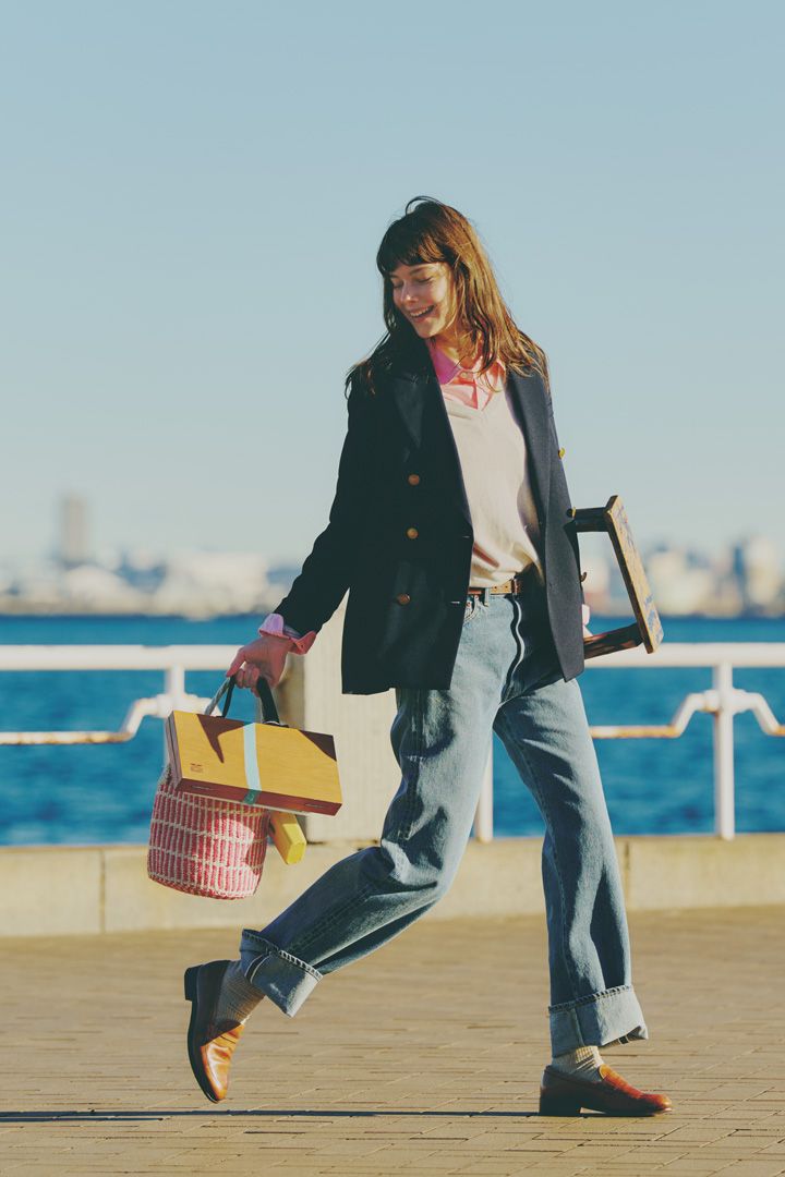 デニム×ジャケットのコーデはトラッドスタイルが大正解！【本日のFUDGE GIRL-5月8日】