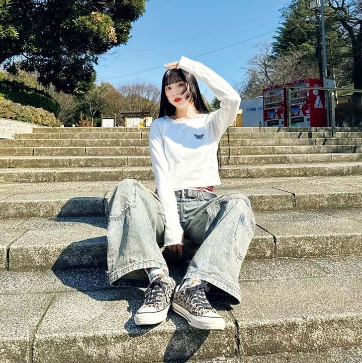 【SNAP】オールスターはサイズ大きめがこだわり♡ YURIさん