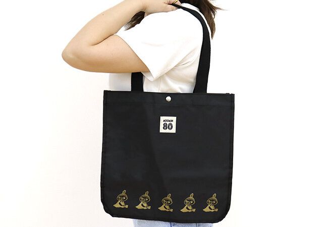 宝島社リトルミイ大容量黒トートバッグ肩掛け