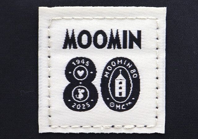 宝島社リトルミイ大容量黒トートバッグムーミン小説80周年記念アート