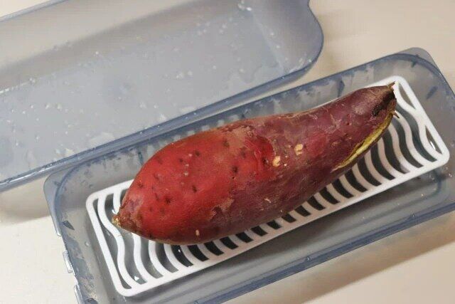 ダイソー 電子レンジ調理器 とうもろこし・さつまいも CGR