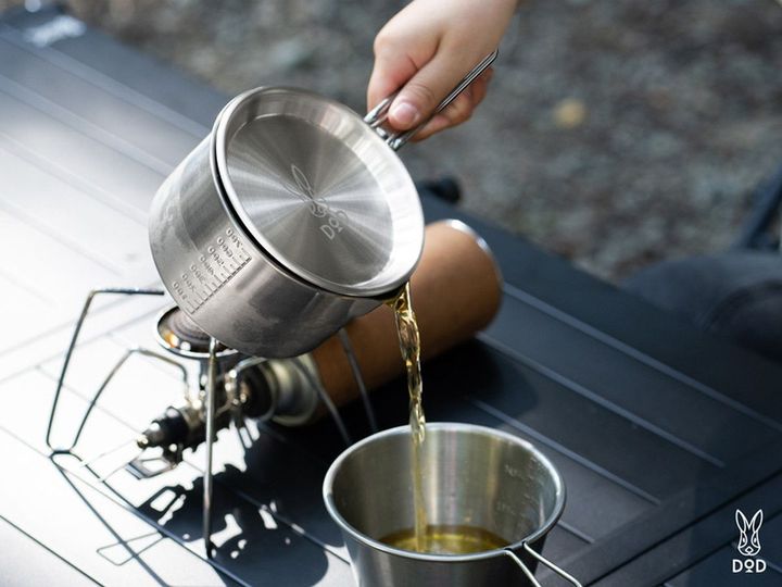 シェラケトル（本体820ml、蓋120ml）￥3,520