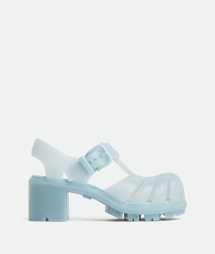 「ガーティー フィッシャーマン サンダル」ヒールH5cm ¥132,000