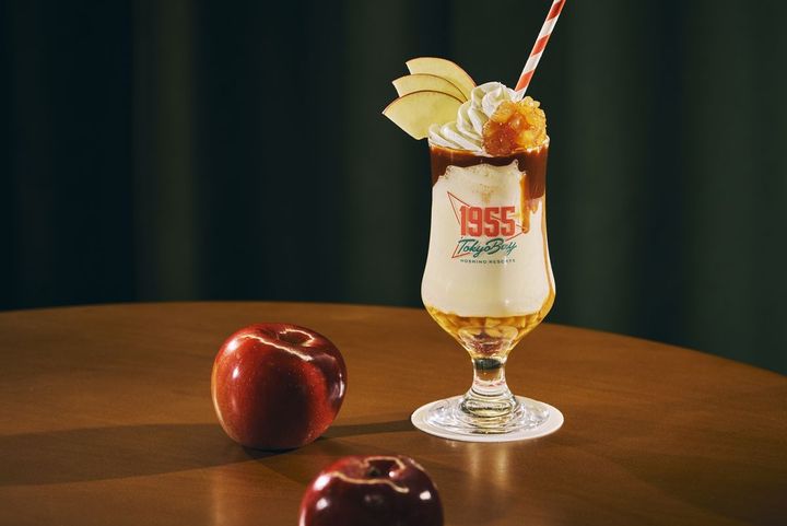 「アップルキャラメルシェイク」1000円