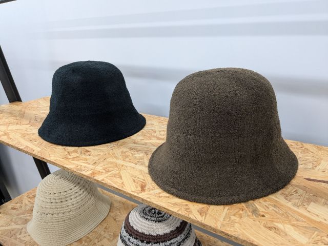 2色のUVカットサーモベルハット