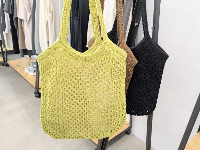 メッシュニットバッグ