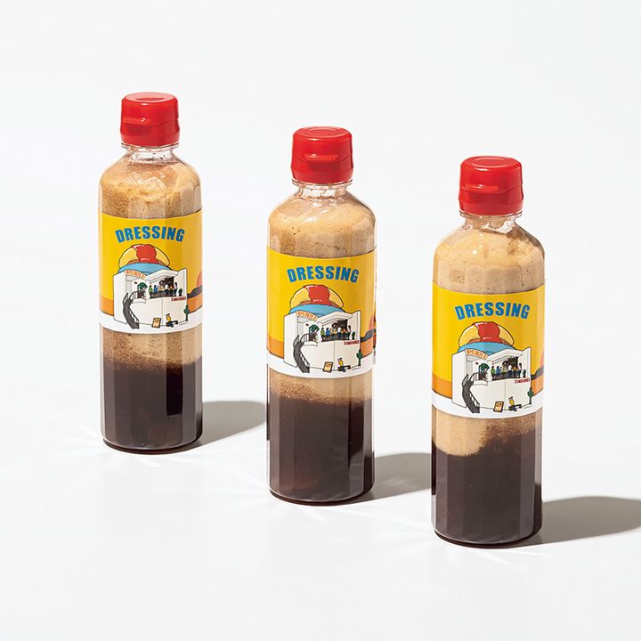 サンダウナー 東京オムレツの オリジナル自家製生ドレッシング