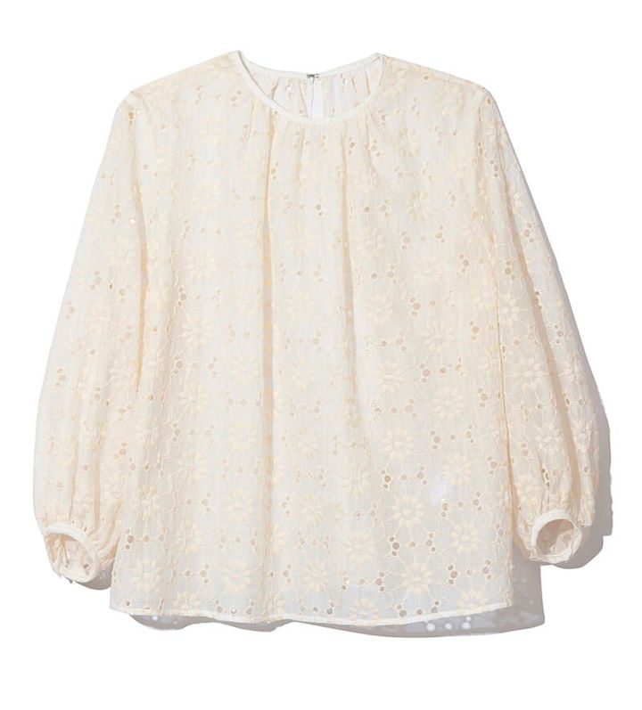 ボールジィのレースブラウス