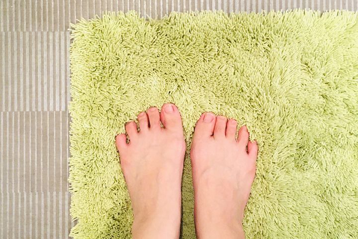お風呂場の足ふきマット、洗濯の頻度は？