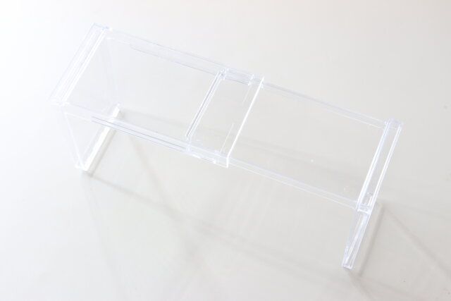 セリアの洗面鏡スライドラック3