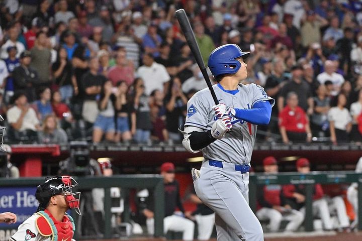 今季11号アーチを放ったドジャース・大谷翔平（C）ロイター