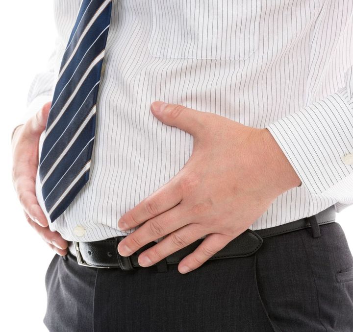 太ったビジネスマン