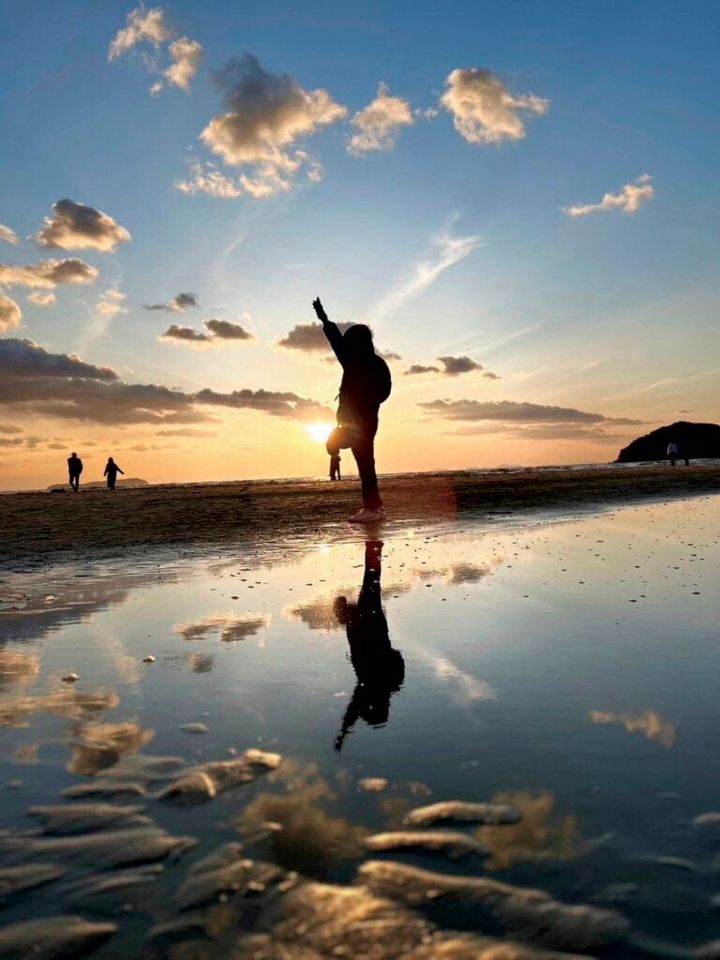 そしてまたある日は父母ヶ浜へ