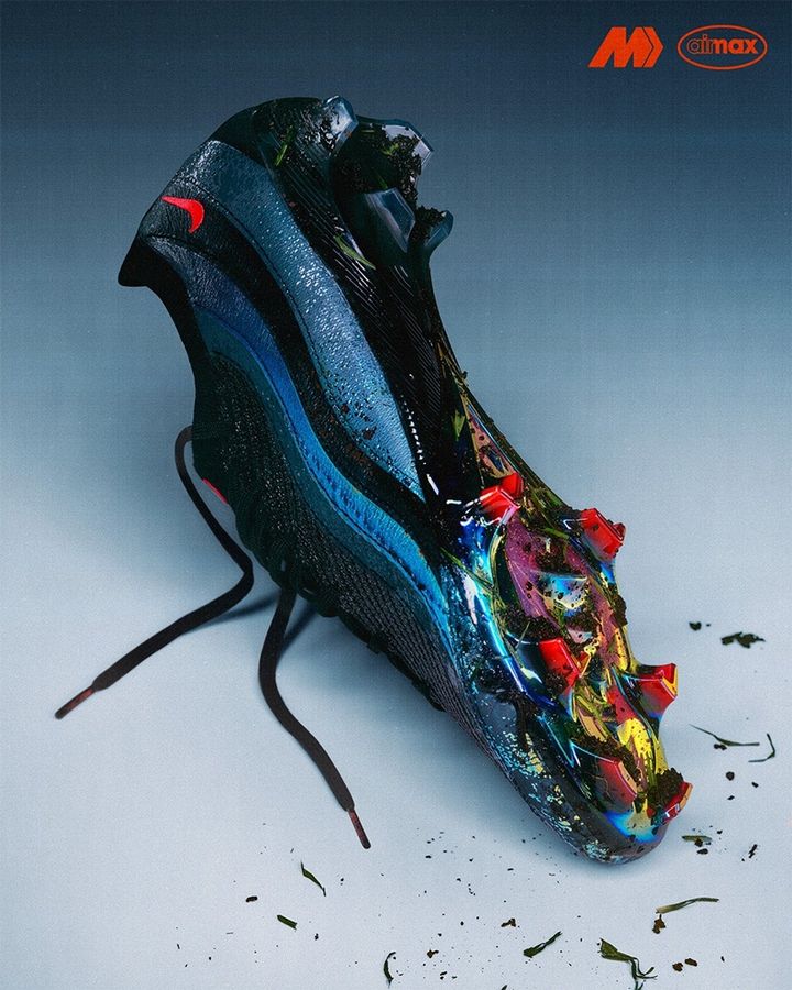 伝説のスニーカー『エアマックス95』、30周年サッカースパイク第2弾がNIKEから登場！5月12日発売予定