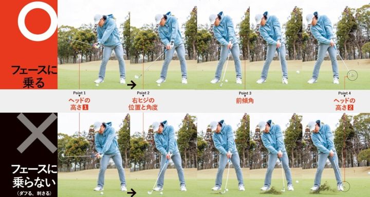 フェースに乗るアイアンショットはどんなスイング？ポイントは「右ヒジを…」