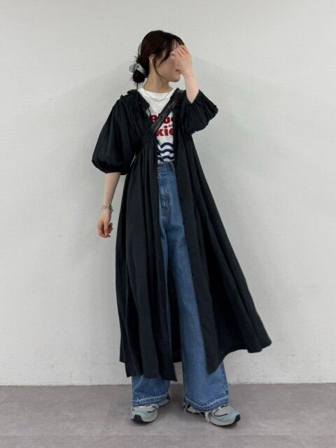 ワイドデニムコーデ5