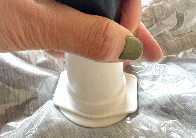 ダイソーのバルブ式圧縮袋用アタッチメント7