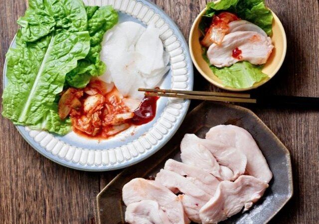 鶏むね肉のポッサム