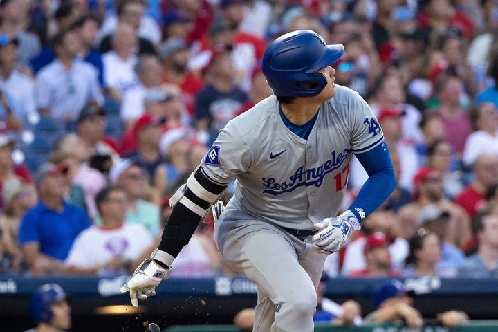ドジャースの大谷翔平（C）ロイター／USA TODAY SPORTS