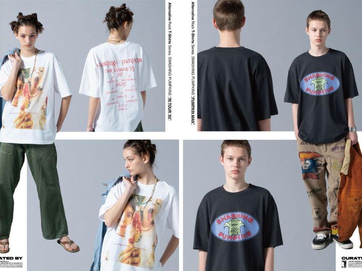 画像3: Tシャツ各￥14,850 出典：「オルタナティブ・ロックと写真、アートの関係性」