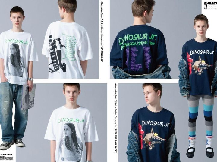 画像2: Tシャツ各￥14,850 出典：「オルタナティブ・ロックと写真、アートの関係性」