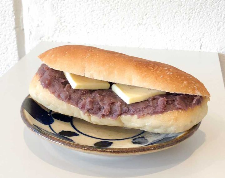 あんバターサンド 650円