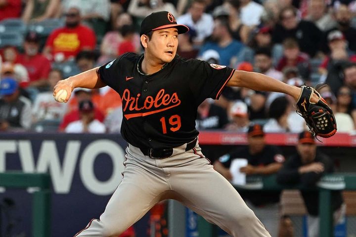 オリオールズ・菅野智之（C）Getty Images