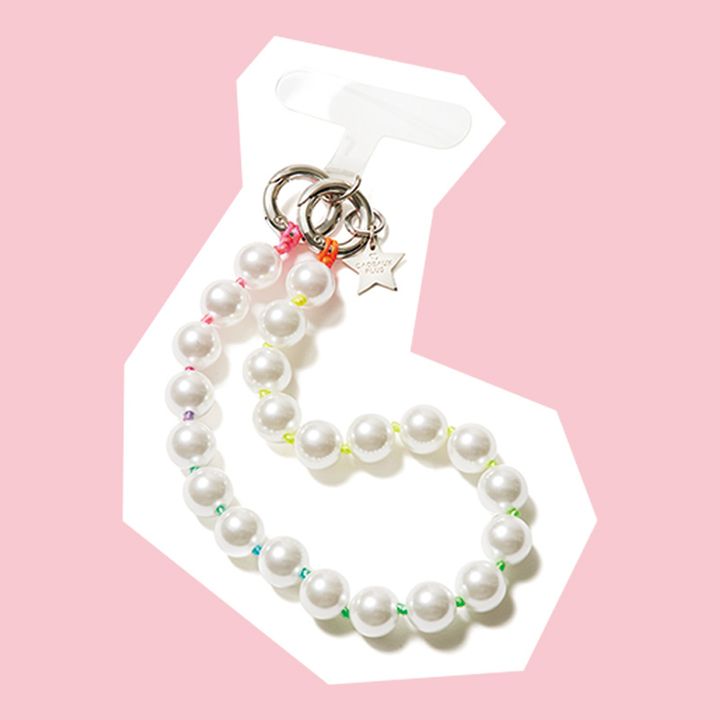 カドープラスのプラスチックパールのフォンストラップ