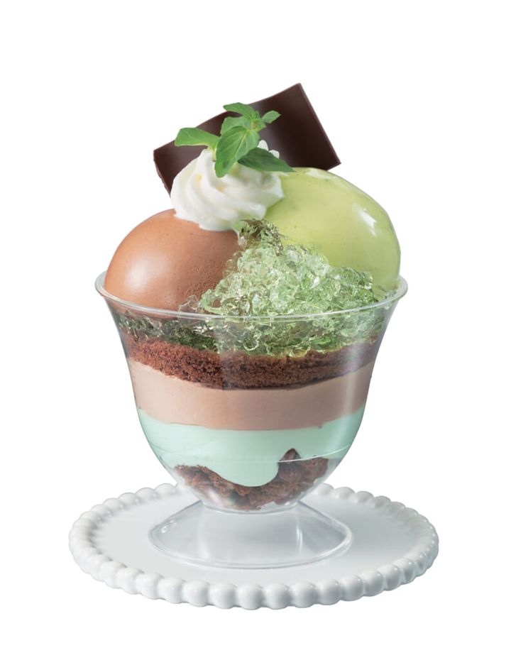 チョコとミントのパフェ アンテノール