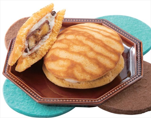 チョコミント生どら焼