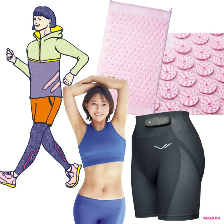 EMS内蔵ウェアでながら痩せ、散歩でカロリー消費も。美賢者の「私に効いた」ダイエット 