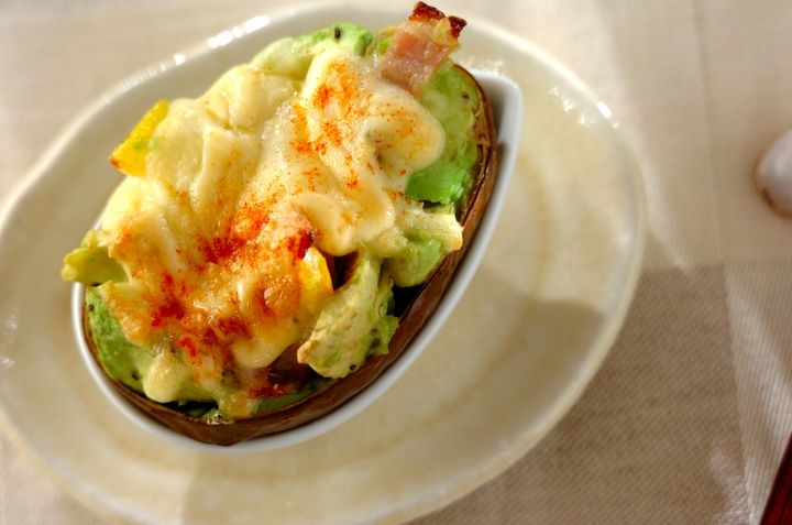 アボカドのチーズ焼き