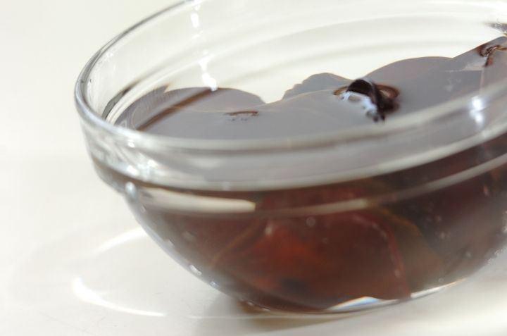 たたきキュウリの酢じょうゆの下準備2