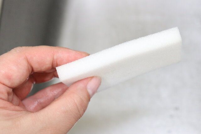 ダイソーのコンパクトなキッチンシートスポンジ（26枚 泡立ちソフトタイプ）