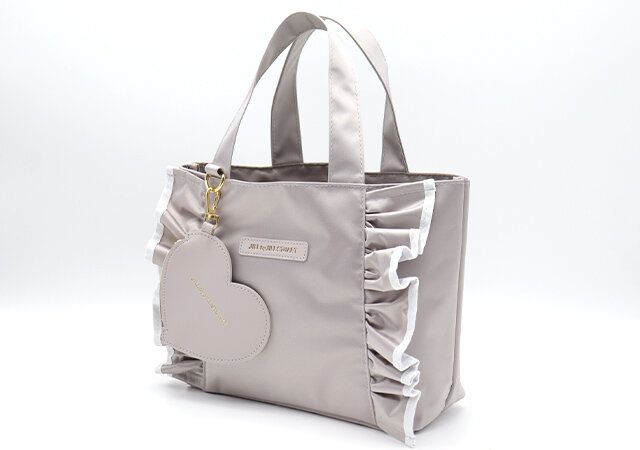 sweet付録ジルスチュアートフリルトートバッグ