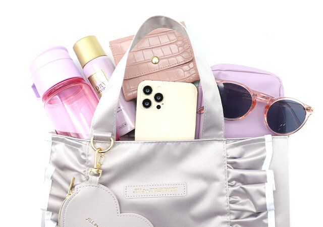 sweet付録ジルスチュアートフリルトートバッグお出かけ