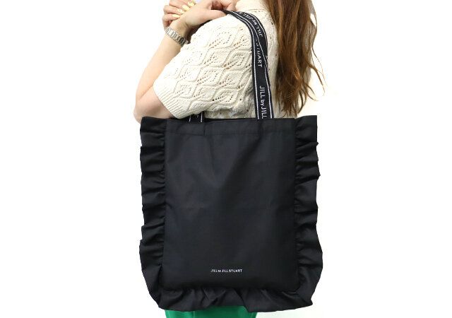 JILL by JILL STUART［ジル バイ ジルスチュアート］シックで大人カワイイ♡フリルつきトートバッグ