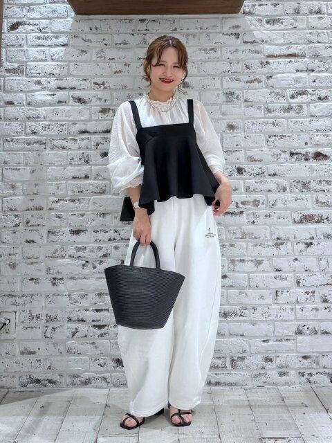 黒ビスチェコーデ5