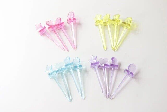 ダイソーの抗菌指がおかずにつかないフォークピックス（16本）7