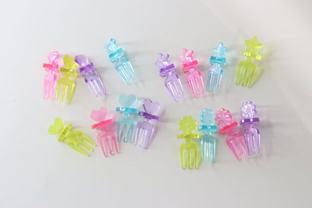 ダイソーの抗菌指がおかずにつかないフォークピックス（16本）2