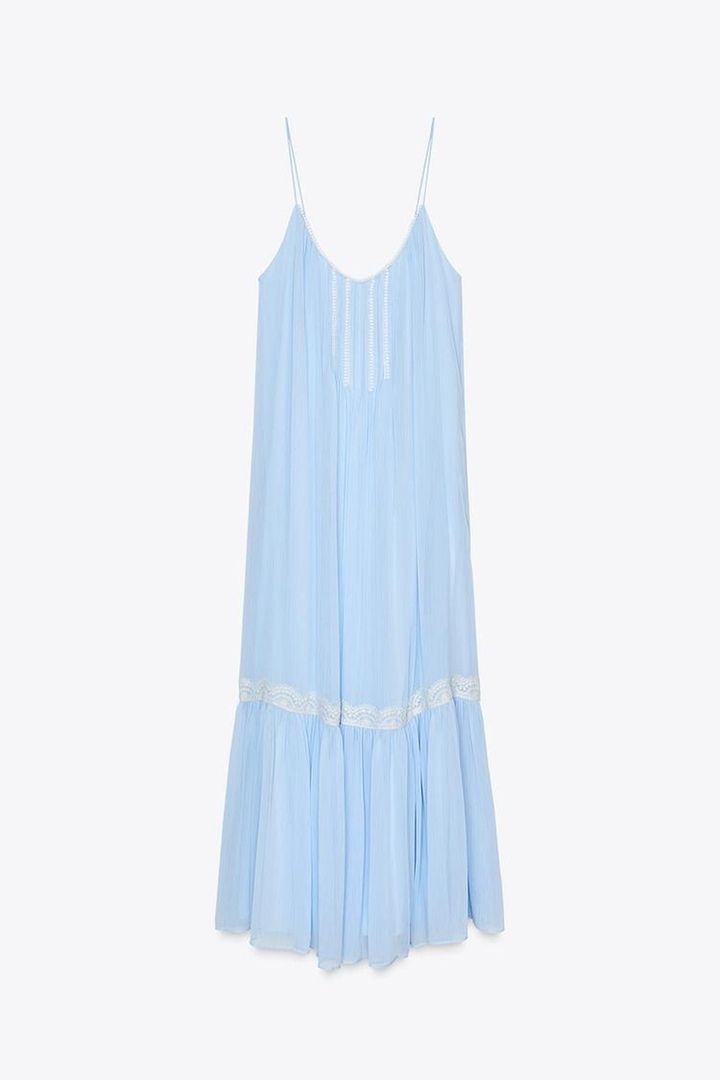 画像: 大人こそ【ZARAのブルー】が正解かも！ 着るだけで即おしゃれ♡「垢抜けワンピ」