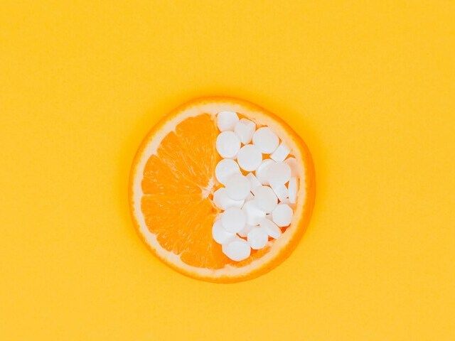 オレンジとサプリ